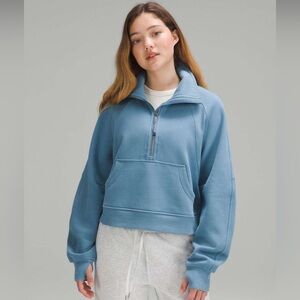 Lululemon Scuba Oversized Funnel Neck Half Zip in M/L